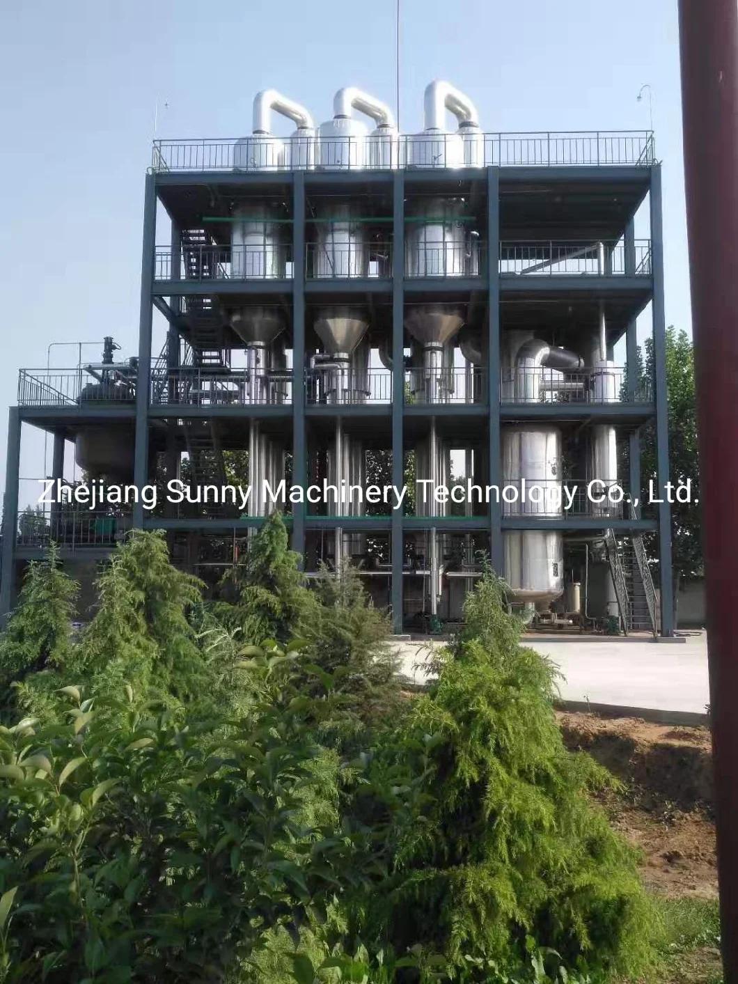 Multi Effect Evaporator for Salty Water Evaporation Crystallization