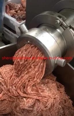 Industrial Slicing and Grinding Machine for Frozen Fresh Meat