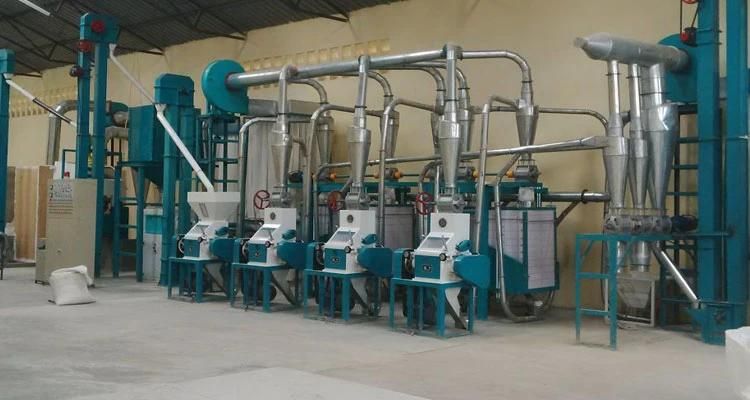 Factory 50t Corn Maize Milling Mill Machine on Promotion