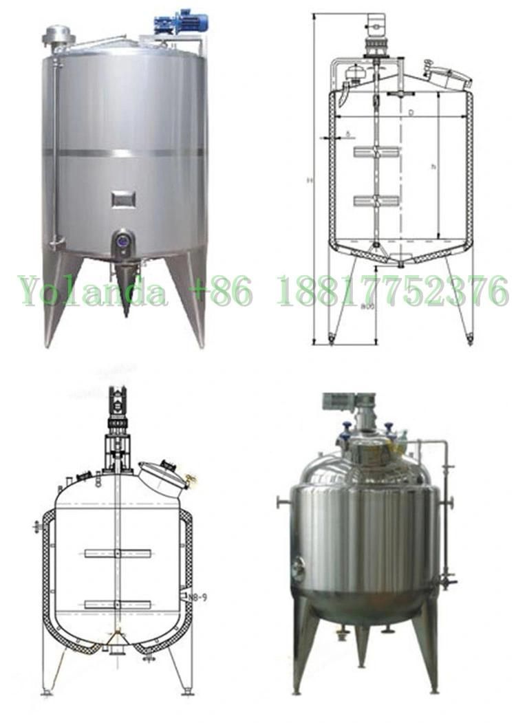 Hot Sale Stainless Steel Diary Mixing Tank