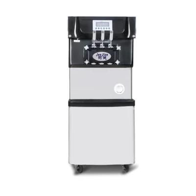 Junjian Guangzhou Automatic Used Commercial 3 Flavor Soft Serve Ice Cream Making Machine ...
