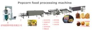 Automatic Continuous Sugar Coated Caramel Popcorn Production Line/Machine