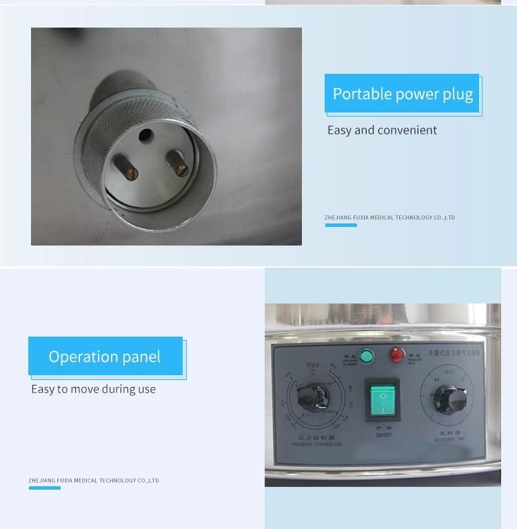 Portable Autoclave Pressure Steam Sterilizer