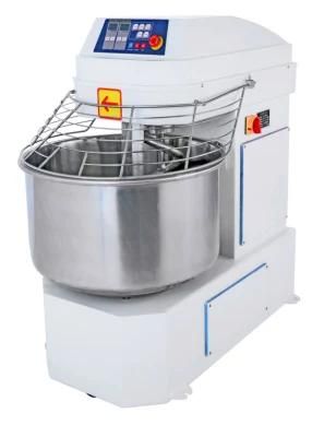 Commercial Bakery Bread Making Machine Dough Kneader 50kg Flour Spiral Dough Mixer