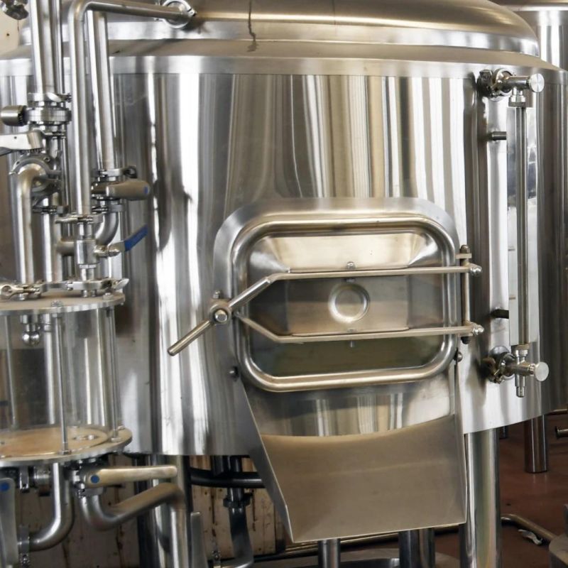 5bbl Direct Fire Heating Micro Beer Brewery Equipment for Beer Brewing