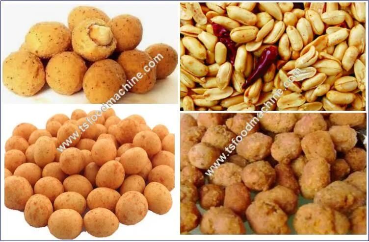 Coated Peanut Machine Fried Peanut Bean Machine Flour-Coated Peanut Fry Machine