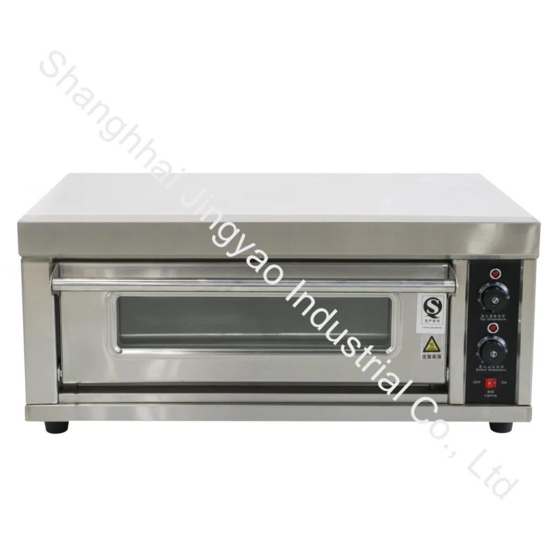 Commercial Industrial Stainless Steel Electric/Gas Pizza Bread Biscuit Double/Single Baking Deck Oven Machine Equipment with Wheels Big 12 Trays Deck Oven