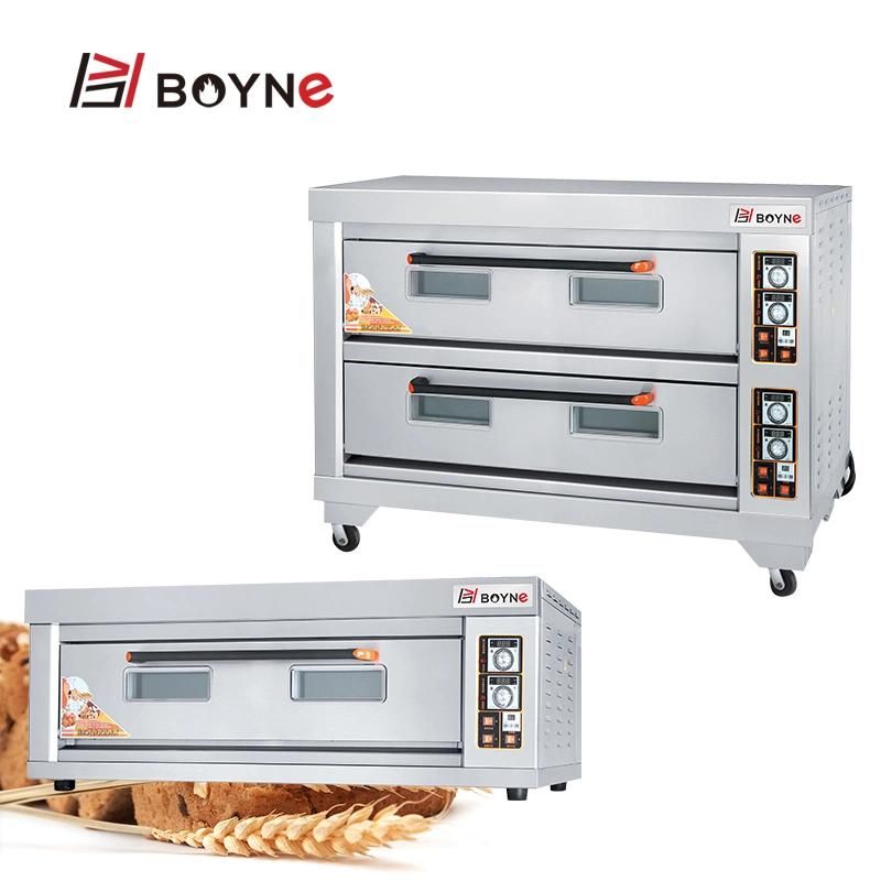 Commercial Bakery Electric Two Deck Six Trays Oven