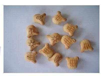 Automatic Chocolate and Cream Filling Small Hello Panda Biscuit Injection Making Machine