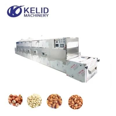 Chestnut Lotus Seeds Raisins Microwave Bake Puffing Equipment
