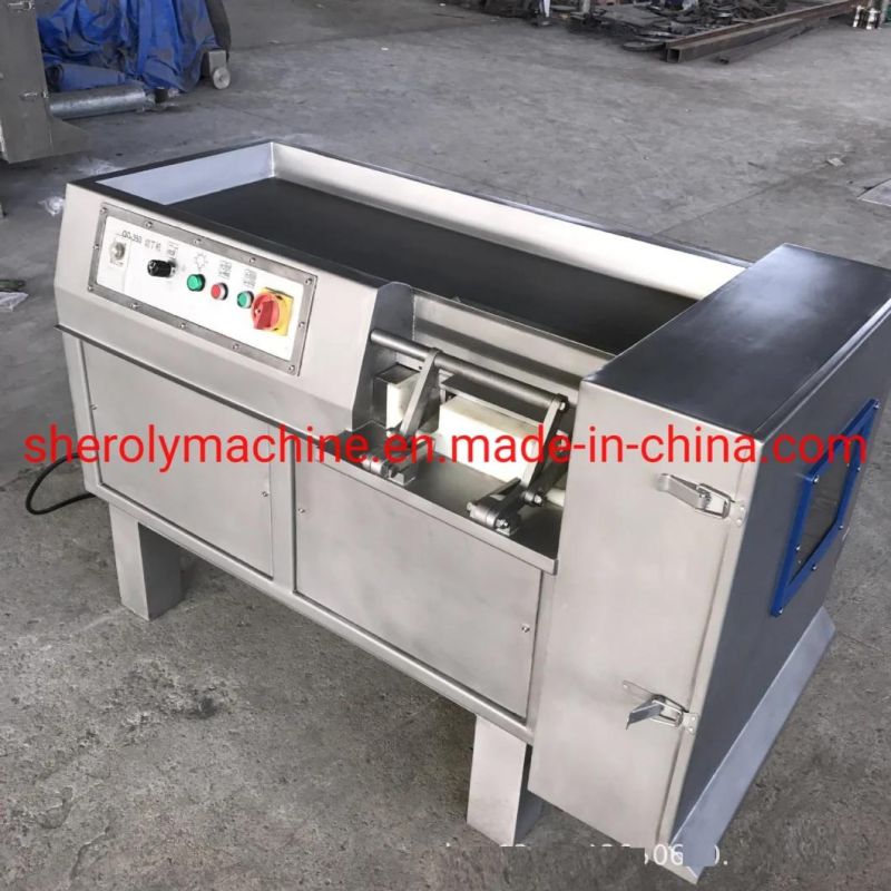 Frozen Meat Cube Cutter Meat Dicer Machine