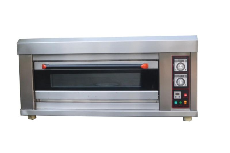Luxurious Electric Bread Baking Deck Oven 3 Tiers 15 Trays