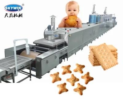 Bakey Tunnel Oven for Biscuit Factory Gas/Electric Oven with Biscuit Line
