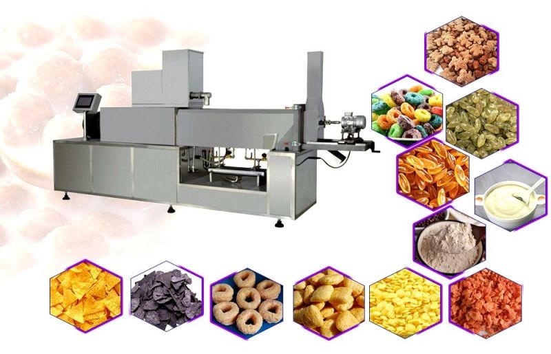Small Scale/Stainless Steel/Automatic Puffing Food Machine for Factory with Ce