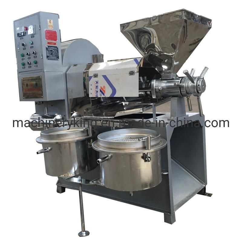 Sesame Peanut Coconut Soybean Olive Small Auto Oil Press Machine