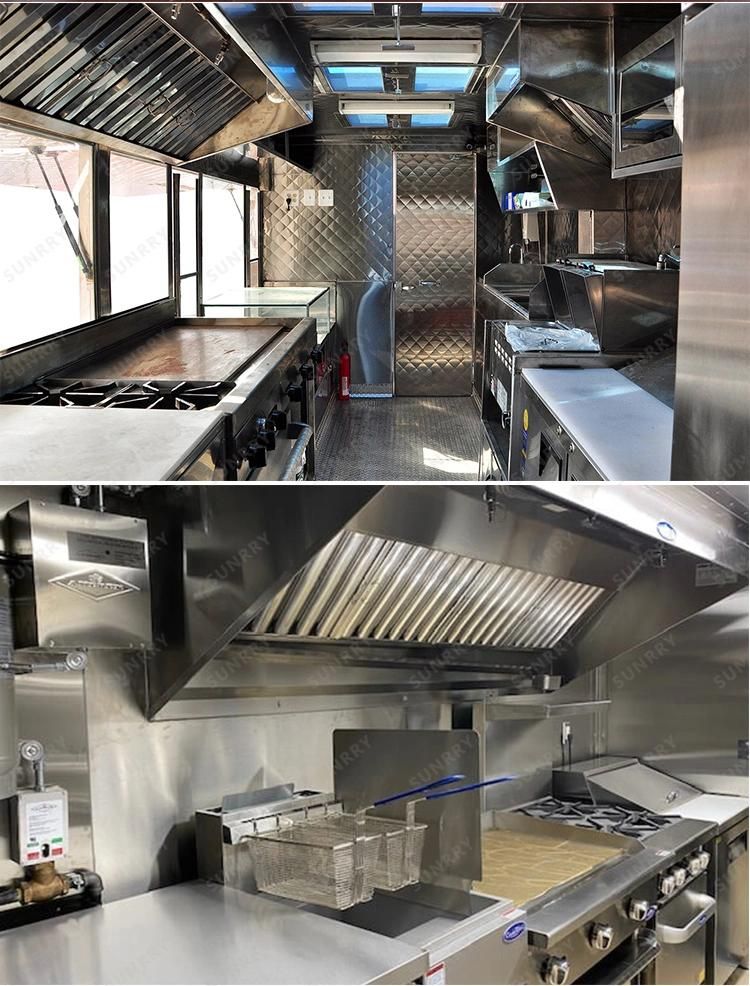 Hot Selling Mobile Food Trailers Fully Equipped Food Truck Equipment Hot Dog Electric Mobile Food Carts for Sale