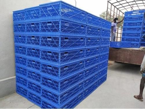 Continuous Belt Type Crate Washer Machinery Plastic Tray Washing Machine
