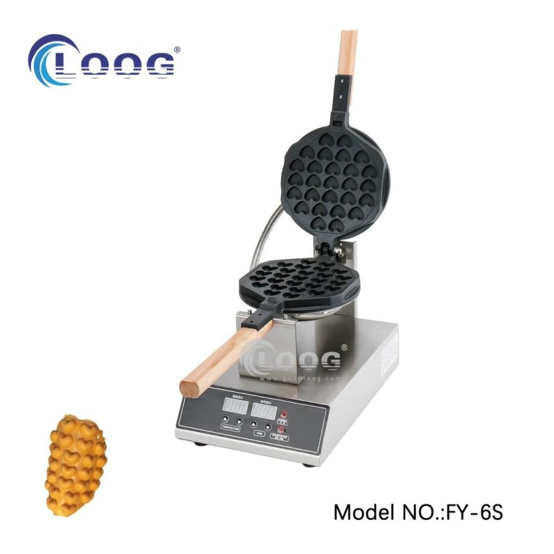 Hot Sales 110V 220V Electric Egg Waffle Machine Best Non-Stick Pan Bubble Egg Waffle Maker Commercial Use