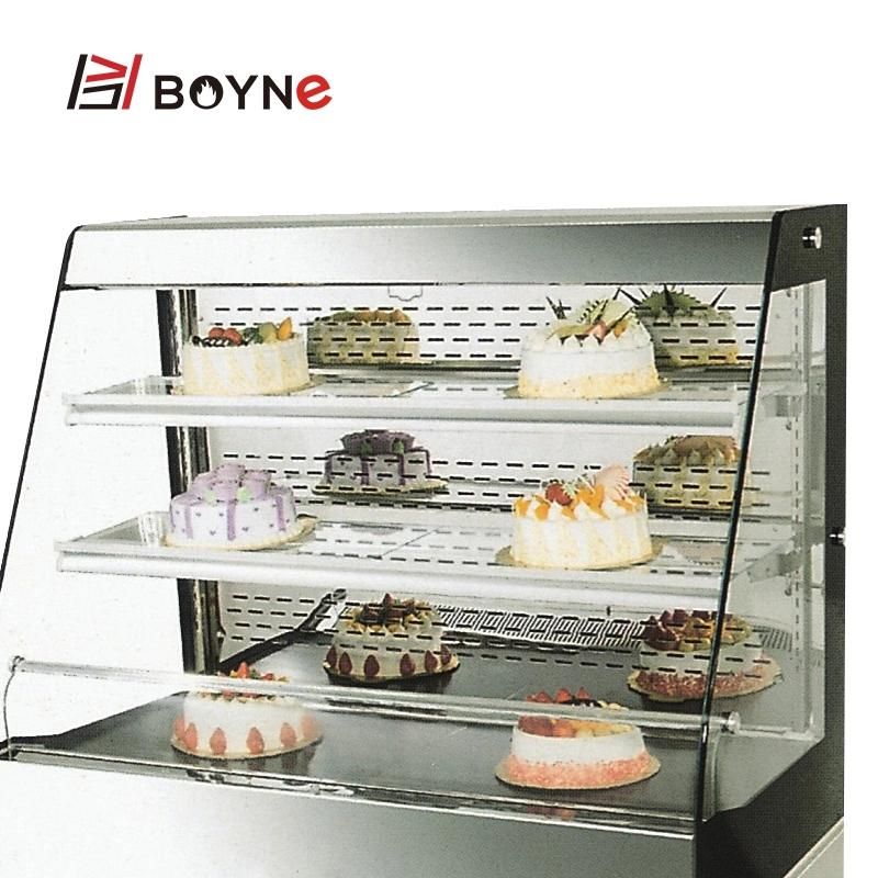 Cake Display Showcase 3 Deck Front Door Pastry Chiller Cabinet