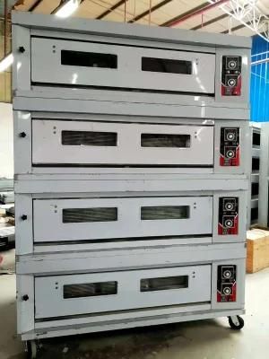 Customizable Electric High Quality Standard Deck Oven 3 Layers 12 Pans