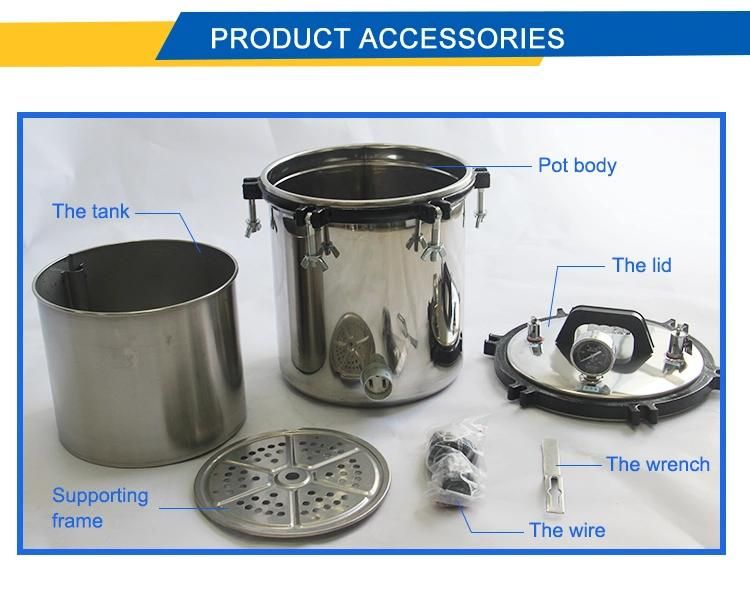 Portable Autoclave Pressure Steam Sterilizer