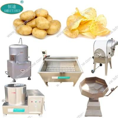 Potato Crisp Making Machine Small Scale Potato Chips Production Line