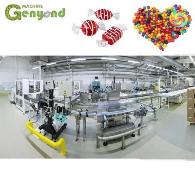 Flat-Type Lollipop Hard Candy Machine