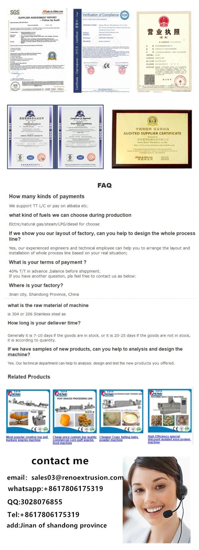 Right Price Snack Production Machine