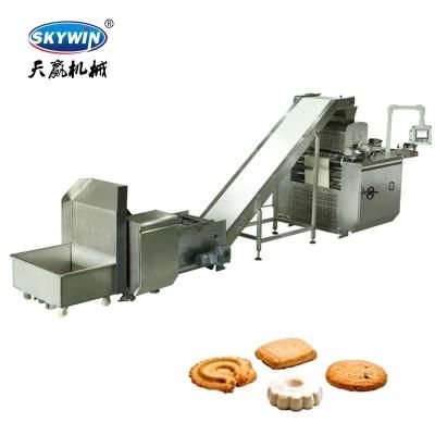 Skywin Bakery Cookie Depositor Machine Wire Cut &amp; Deposit Cookies Cutting Making Machine