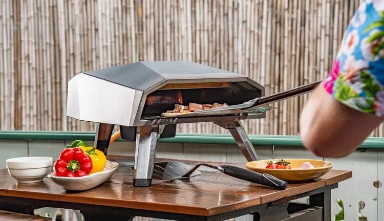 2021 Outdoor Camping Baking Oven with 12 Inch Pizza Stone