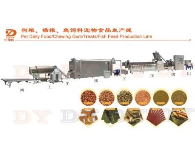 Automatic Dog/Cat/Fish/Pet Food Production Line /Machine/Extruder