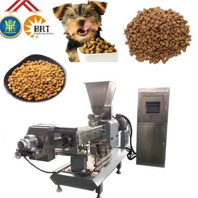 Factory Direct Supply Dry Dog Pet Food Pellet Snack Machinery Plant Extruder