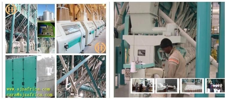 Africa Production Process Maize Flour Milling Plant Better Sale