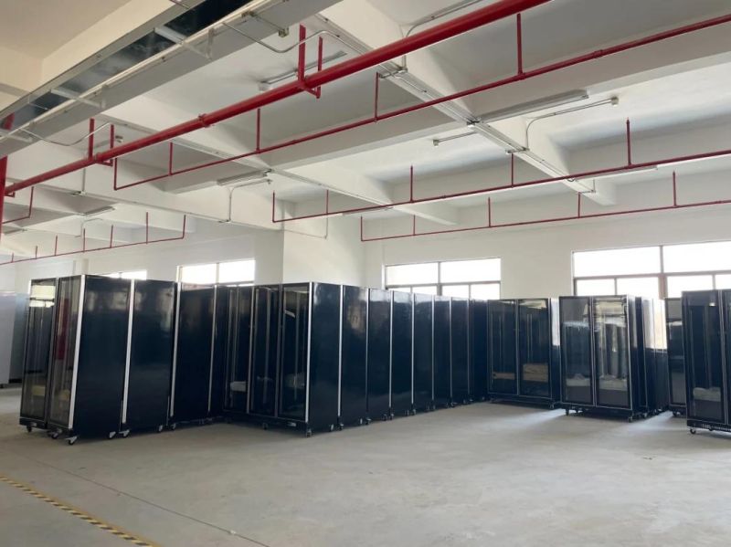 High Quality Beverage Cooler Supermarket Commercial Beer Freezer Three Doors Refrigerator