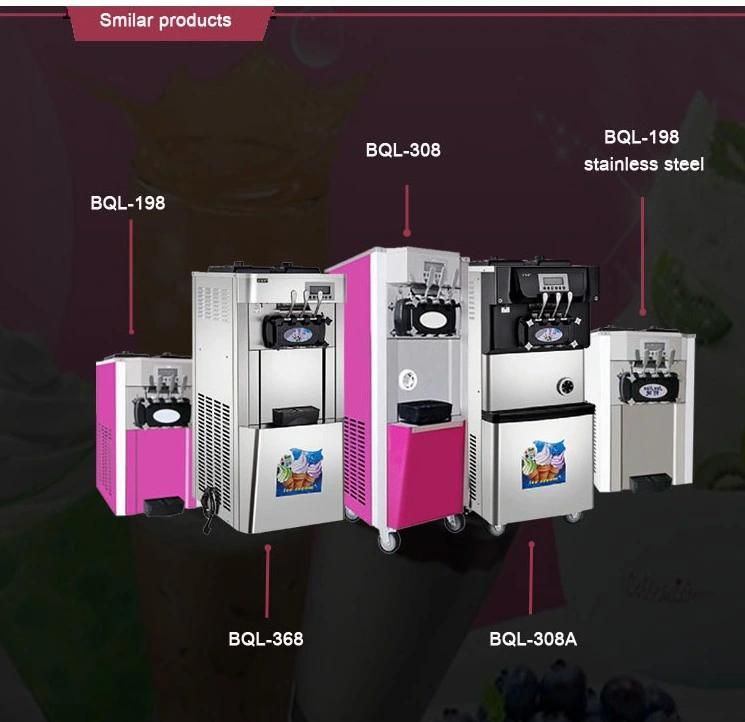 Professional Prep Cooling Ice Cream Machine Bql-368