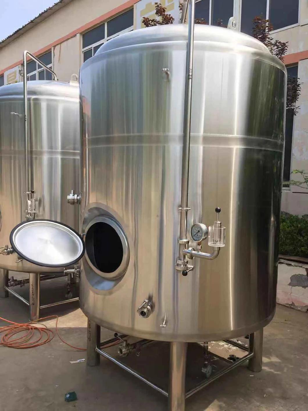 SUS304 4000L Bbt Beer Storage Bright Tank for Beer Brewery
