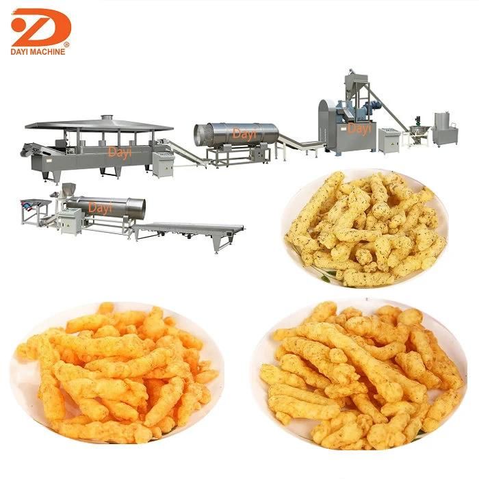 Corn Curls Cheetos Kurkure Nik Naks Making Machinery