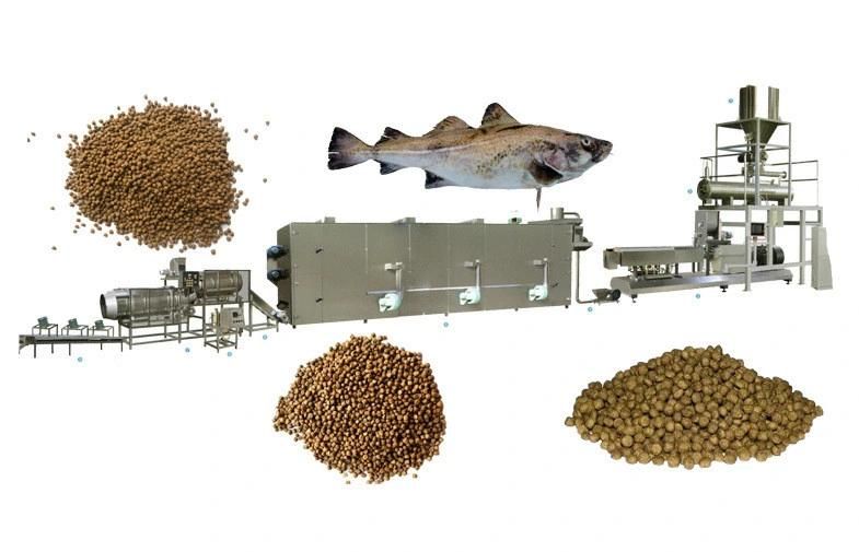 China Manufacturer Pet Food Fish Feed Processing Line