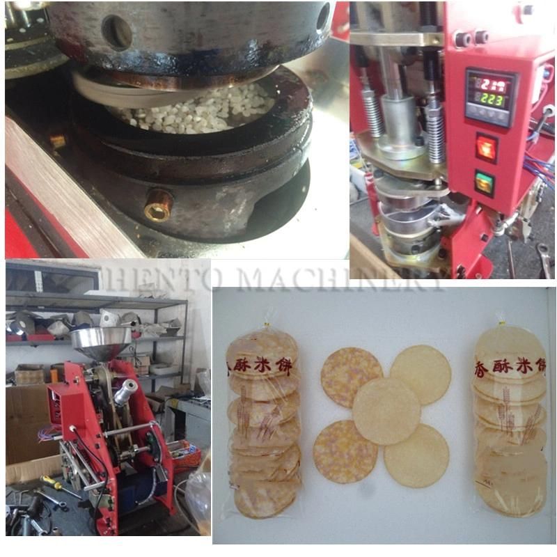 Snack Food Processing Machine / Rice Biscuit Popping Machine / Magic Pop Rice Cake Machine