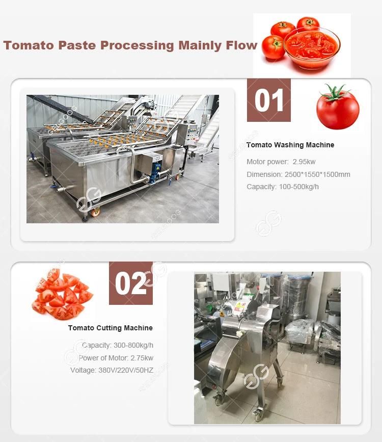 Gelgoog Industrial Price Automatic Paste Tomato Sauce Maker Plant Tomato Sauce Making Machine