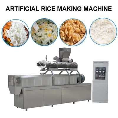 Automatic Rice Flakes/Poha/Rice Crispies Cereal Extrusion Making Machine Produce Process ...