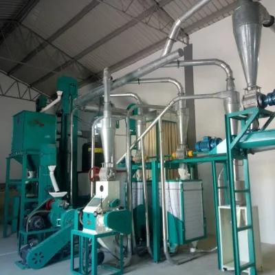 10t/24h Maize Flour Milling Plant in Nairobi Kenya Make Ugali