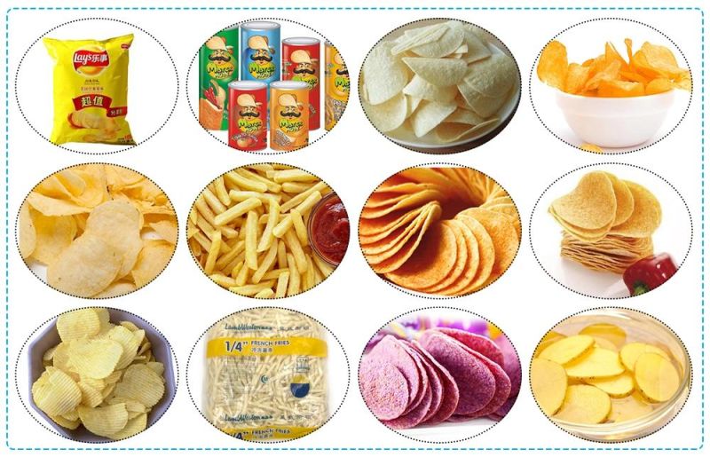 Top Quality Industrial Deep Fryer for Potato Chips Continuous Type Frying System Machinery for Sale