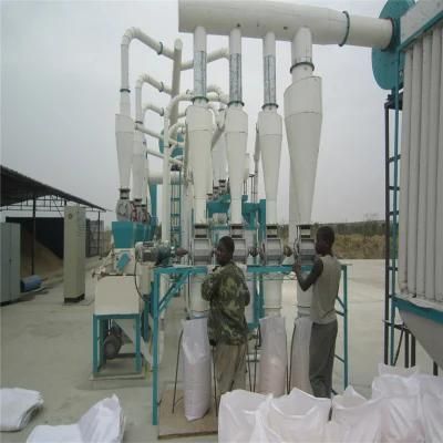 Running Maize Flour Mill Machine for Africa Posho Meal