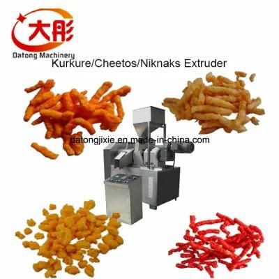 Small Kurkure Cheetos Snack Food Extruder Making Machine Price