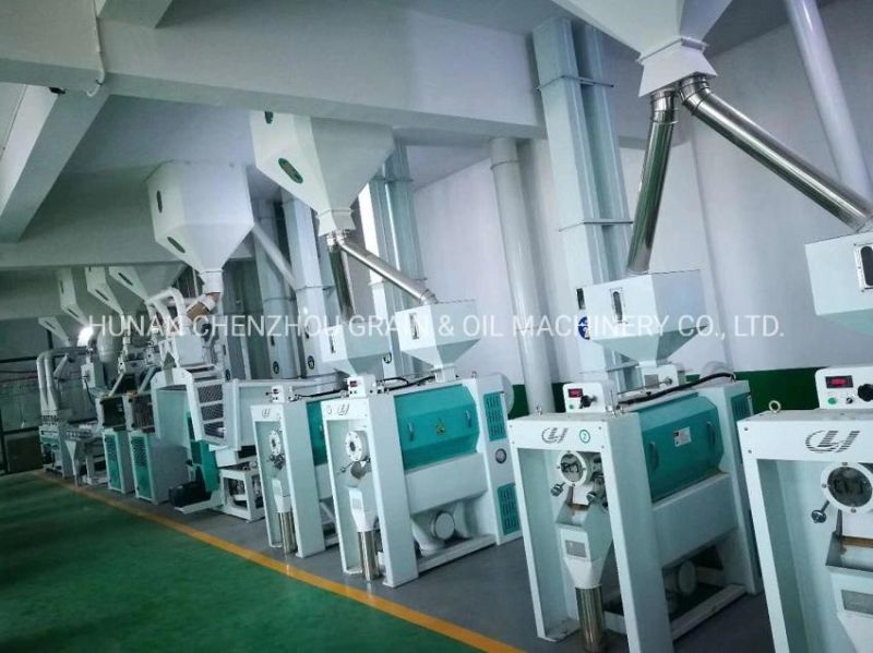 Clj Hot Sale Mnsw21.5f Emery Roller Low Broken Rice Whitener Rice Mill Machine