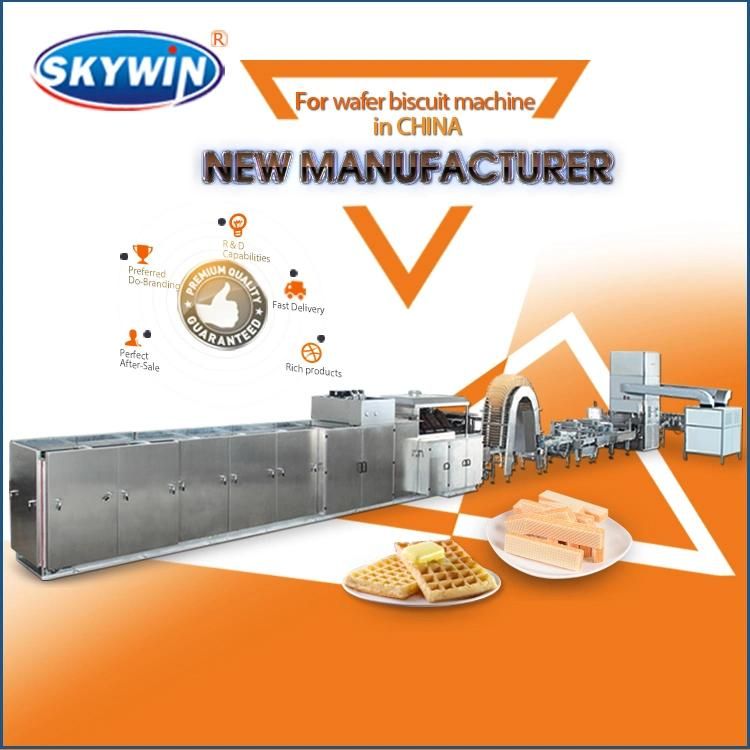 Automatic Chocolate Wafer Biscuit Machine Production Line