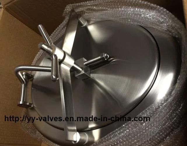 Stainless Steel Oval Shadowless Pressure Manhole Cover