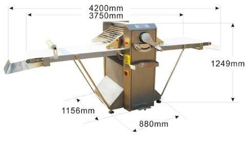 High Quality French Bread Baguette Moulder Maker Equipment