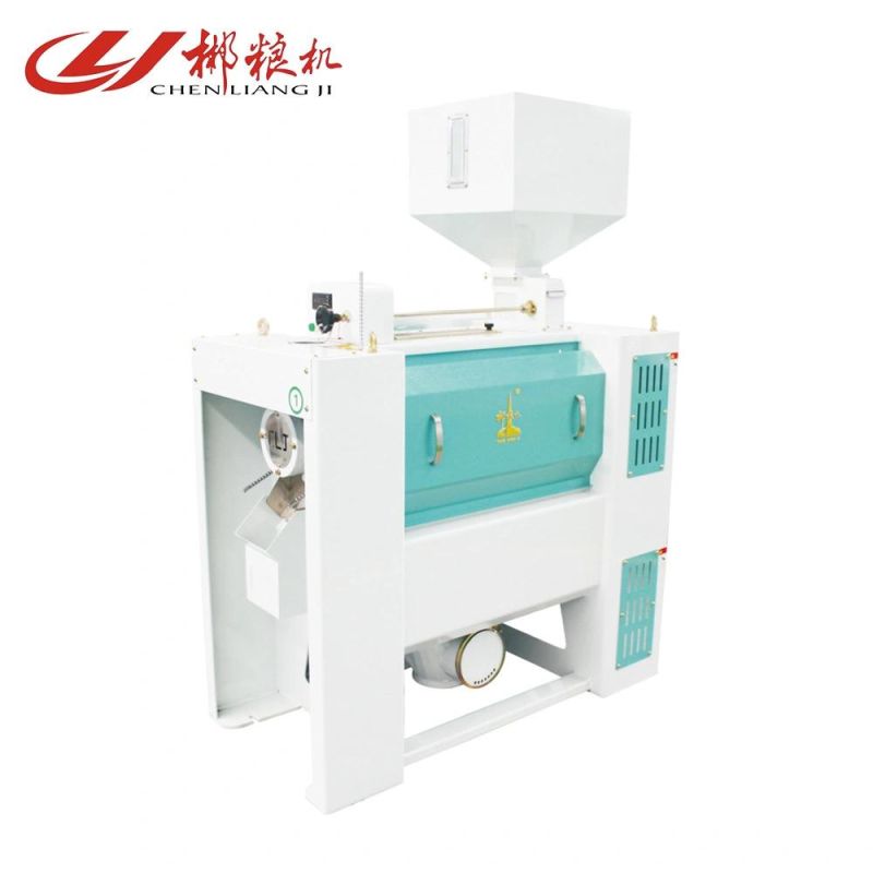 Clj Hot Sale Mnsw21.5f Emery Roller Low Broken Rice Whitener Rice Mill Machine